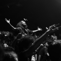 \m/        Jimmy's absence prompted a shout-out from the band to their fans; and the faithful were out in hordes to represent 'the scene', proving once again that it really doesn't get as metal as Mumbai.<br/><span class='courtesyName'> Photo Courtesy - Prashin Jagger  </span> 