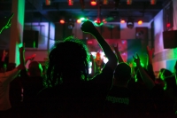 The crowd at CounterCulture, Bangalore goes into a frenzy during Obliteration's set.<br/><span class='courtesyName'> Photo Courtesy - Elvin Lonan  </span> 