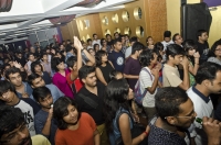 The Gig: It was a collective crowd even though the fear of cab strike that day in the city<br/><span class='courtesyName'> Photo Courtesy - Margub Ali  </span> 
